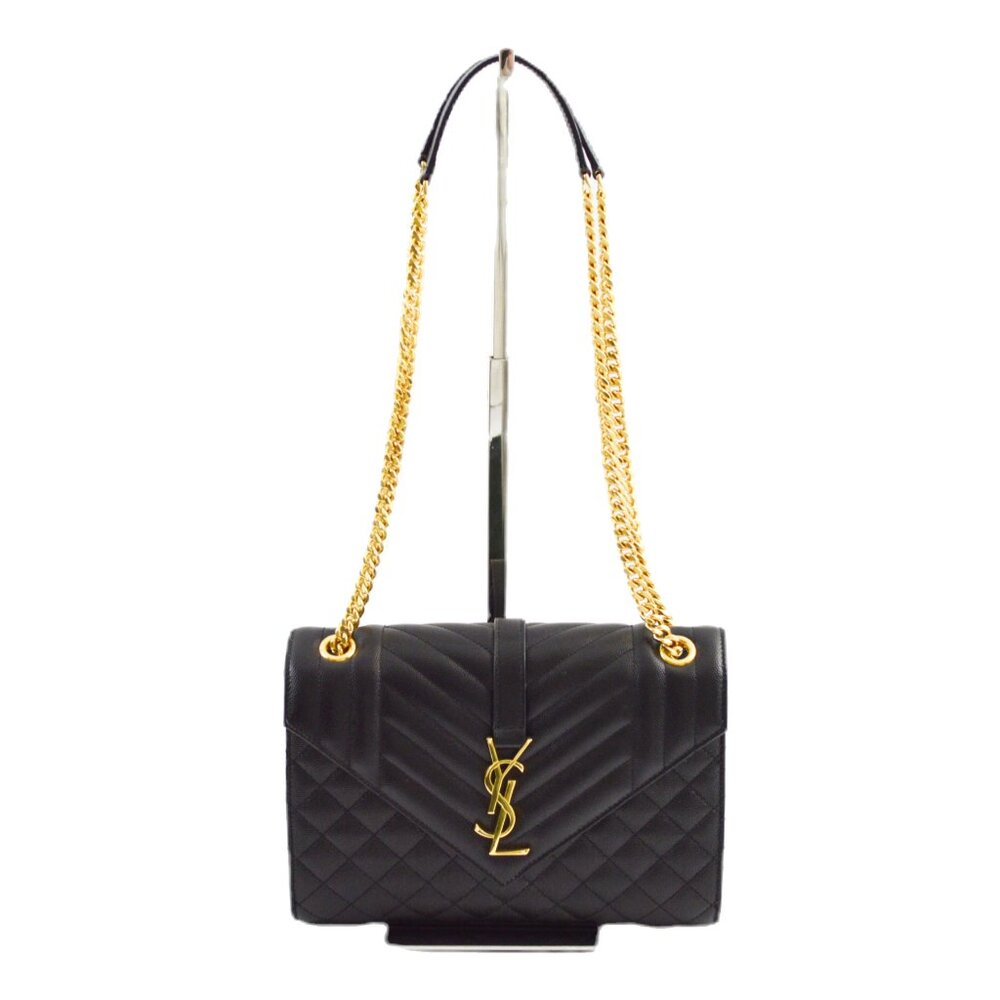 Yves Saint Laurent envelope medium quilted bag #220-1